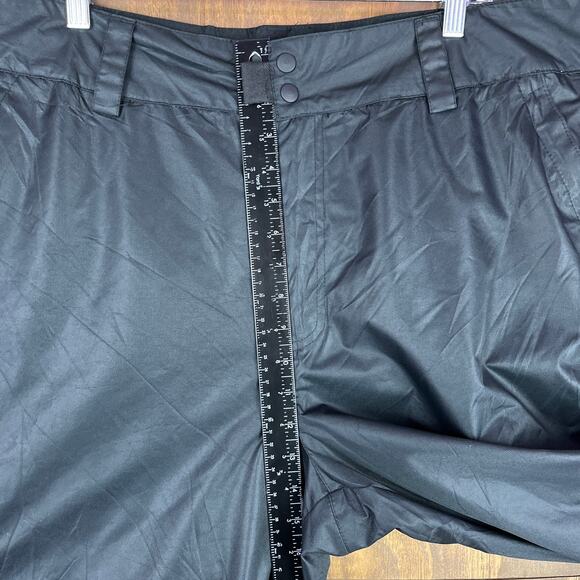 SwissTech Mens Pants Black Snow Sking Winter Insulated Zipped Pockets 2XL - Picture 7 of 11